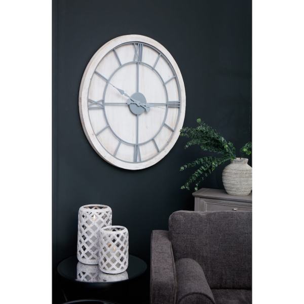 Extra Large White 'Wilton' Wall Clock - Image 2